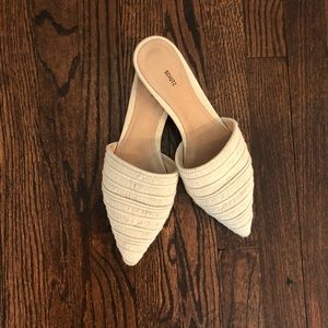 Schultz Morganna point toe mules